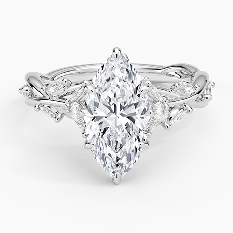 18K White Gold Secret Garden Diamond Ring (1/2 ct. tw.)