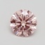 1.31 Ct. Fancy Intense Pink Round Lab Grown Diamond