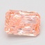 1.52 Ct. Fancy Vivid Pink Radiant Lab Grown Diamond