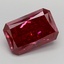 3.04 Ct. Fancy Vivid  Red Radiant Lab Grown Diamond