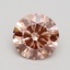 1.61 Ct. Fancy Intense Pink Round Lab Grown Diamond
