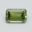 1.00 Ct. Fancy Vivid Green Emerald Lab Grown Diamond