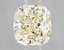 1.01 Ct. Fancy Light Yellow Cushion Lab Grown Diamond