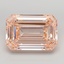 15.06 Ct. Fancy Intense  Pink Emerald Lab Grown Diamond