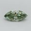 0.37 Ct. Fancy Vivid Green Marquise Lab Grown Diamond