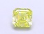 1.02 Ct. Fancy Intense  Yellow Asscher Lab Grown Diamond
