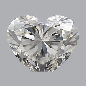 Heart diamond — real photo