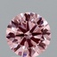 1.59 Ct. Fancy Vivid Pink Round Lab Grown Diamond