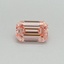 0.30 Ct. Fancy Intense Pink Emerald Lab Grown Diamond