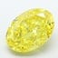 9.70 Ct. Fancy Vivid  Yellow Oval Lab Grown Diamond