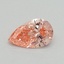 0.43 Ct. Fancy Vivid Pink Pear Lab Grown Diamond
