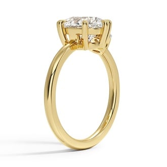 Custom Toi et Moi Diamond Ring