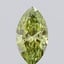 1.02 Ct. Fancy Vivid  Green Marquise Lab Grown Diamond