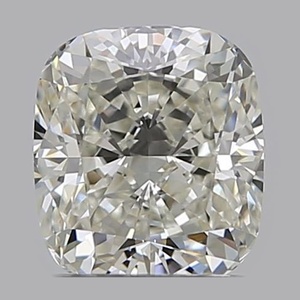 Cushion diamond — real photo