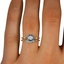 The Amanda Matched Set, smallzoomed in top view on a hand