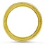 Pierced Milgrain Diamond Wedding Band, smallside view