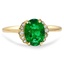 Modern Emerald Vintage Ring