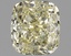 0.80 Ct. Fancy Light Yellow Cushion Diamond