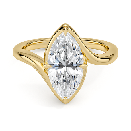 Bezel Atelier Solitaire Diamond Ring