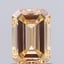 0.79 Ct. Fancy Yellowish Orange Emerald Lab Grown Diamond