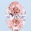 2.03 Ct. Fancy Vivid Pink Oval Lab Grown Diamond