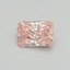 1.01 Ct. Fancy Vivid Pink Radiant Lab Grown Diamond