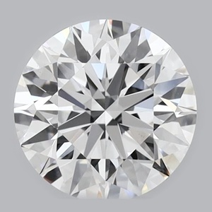 Round diamond — real photo