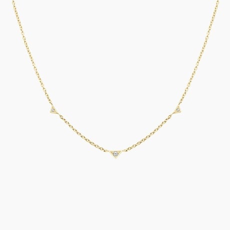 Geometric Diamond Necklace