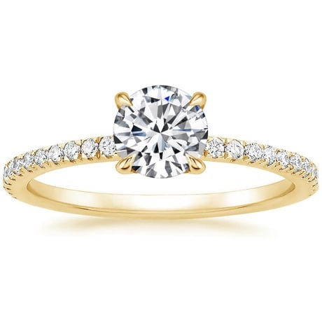 18K Yellow Gold Luxe Viviana Diamond Bridal Set (1/2 ct. tw.)