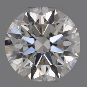 Round diamond — real photo
