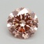 3.01 Ct. Fancy Intense Pink Round Lab Grown Diamond
