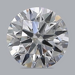 Round diamond — real photo