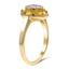The Germaine Ring, smalltop view on a hand