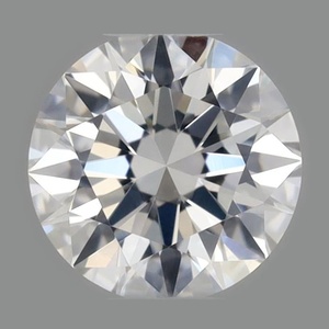 Round diamond — real photo