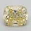 2.02 Ct. Fancy Intense Yellow Cushion Lab Grown Diamond