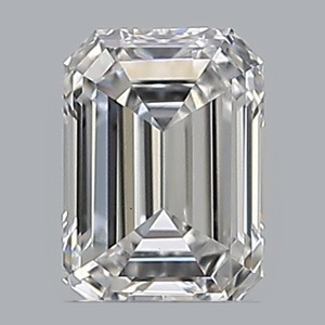 Emerald diamond — real photo
