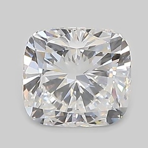Cushion diamond — real photo