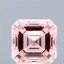 3.10 Ct. Fancy Intense Pink Asscher Lab Grown Diamond