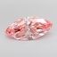 3.42 Ct. Fancy Vivid Pink Marquise Lab Grown Diamond