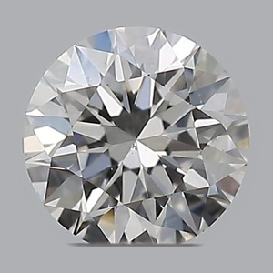 Round diamond — real photo