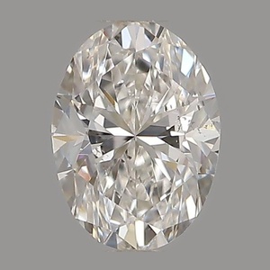 Oval diamond — real photo