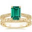 18K Yellow Gold Elsie Ring with Hudson Ring