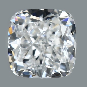 Cushion diamond — real photo