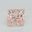 4.00 Ct. Fancy Intense Pink Princess Lab Grown Diamond