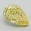 2.25 Ct. Fancy Intense Yellow Pear Lab Grown Diamond