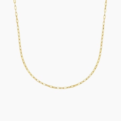 Devon Paperclip Chain Necklace (Extra Small)