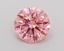 2.22 Ct. Fancy Vivid Pink Round Lab Grown Diamond