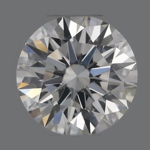 Round diamond — real photo