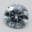 2.53 Ct. Fancy Intense Blue Round Lab Grown Diamond