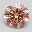 2.81 Ct. Fancy Intense Pink Round Lab Grown Diamond